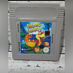 Sneaky Snakes (Nintendo Game Boy, 1991) GB Authentic Car. Only